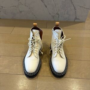 Proenza Schouler White Combat Boots